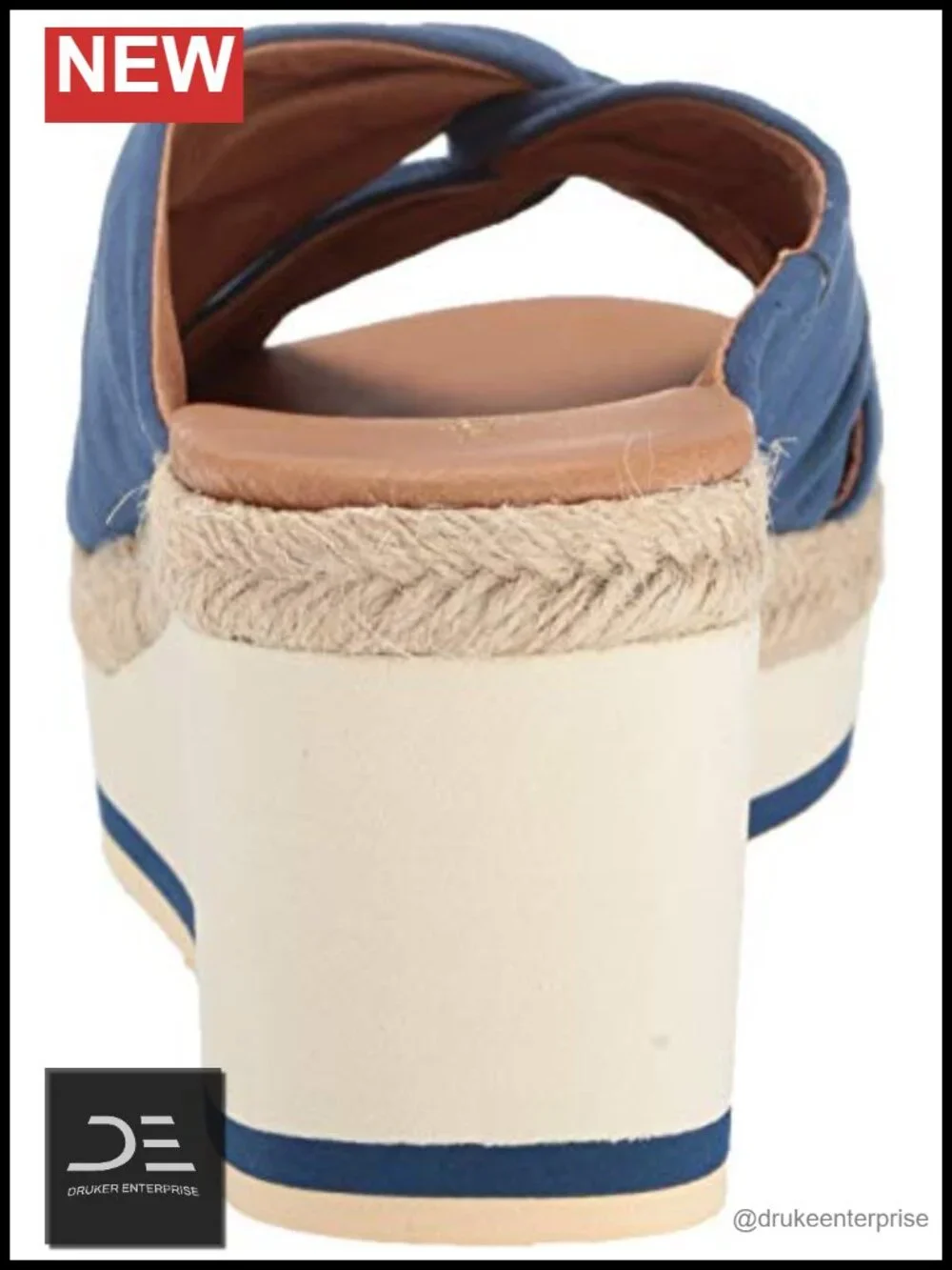 Womens Wedge Sandals Suede Slingback Pleated Memory Foam Comfort